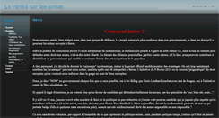 Desktop Screenshot of laveritesurlesarmes.ch